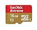 SanDisk Extreme 16GB microSDHC UHS-1 Card with Adapter - SDSQXNE-016G-GN6MA [Old Version]