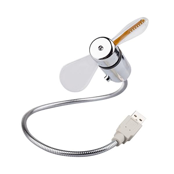 TRIXES-Flexible-USB-LED-Desktop-Laptop-Temperature-Fan TRIXES Flexible USB LED Desktop & Laptop Temperature Fan