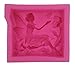 Longzang Fairy Flowers Play with Butterfly Art Silicone Craft DIY Handmade Soap Molds (S047)