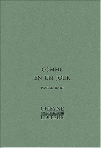 Comme en un jour