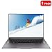 [1 Pack] KATIAN Compatible with Huawei MateBook X Pro Screen Protector, KATIAN HD Clear Protector [Anti-Scratch] [No-Bubble], 9H Hardness Tempered Glass Film for Huawei MateBook X Pro