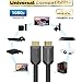 OneConvey 4K HDMI Cable 3 Feet -Ultra High Speed 18Gbps Support Ethernet/ARC 28AWG OD8.6mm Video 4K UHD 2160 HD 1080P 3D Xbox PS PS3 PS4 4K TV