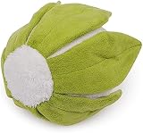 Petface Foodie Faces Cauliflower Plush Dog Toy with Squeaker view 2