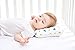 Baby Pillow - Unisex for Newborn & Infant - Cotton Flat Head Baby Pillow makes baby’s head round - Protect Plagiocephaly (Flat Head Syndrome)