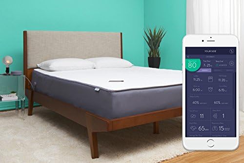 Eight Smart Mattress, 10" Reactive Foam with Sleep Tracking and Temperature Control, Cali King