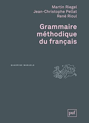 Download Grammaire méthodique du français PDF