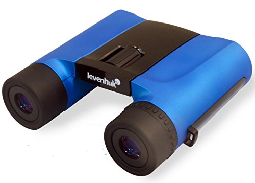 Levenhuk Rainbow 8x25 Blue Wave Binoculars roof prism 8x fogproof waterproof with accessory kit