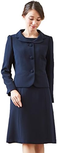 B Gallery お受験アンサンブルスーツ ジャケットワンピース 濃紺 倉 夏対応 3号 21号 ネイビー 洗える