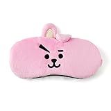 BT21 Official Merchandise by Line Friends - Cooky Character Eye Sleep Mask for Men & Women