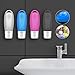 Mylivell Travel Bottles Set,Leakproof Silicone,TSA-Approved Portable Travel Size Accessories, Squeezable and Refillable Bottle Containers Shampoo, Conditioner, Lotion, Toiletries 4 Pack 3 oz