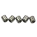 Just-Ti 10mm Titanium Knife Lanyard Bead EDC Keychain Pendant Jewelry (Pack of 5)