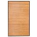 5' X 8' Floor Carpet, Bamboo Area Rug Floor Carpet Natural Bamboo Non-Slip Roll Runner Indoor Outdoor for Bathroom, Kitchen, Garden