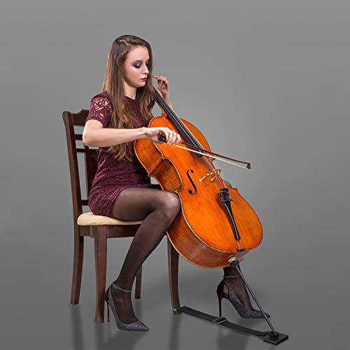 Patelai 2 Packs Cello Endpin Anchor Non-slip Endpin Stopper Endpin Holder Stand Cello Antiskid Device Thick Pad Anti-Scratch Sponge for Cellist Practice Performance