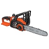 BLACK+DECKER 20V Max Cordless Chainsaw, 10-Inch, Tool Only (LCS1020B)