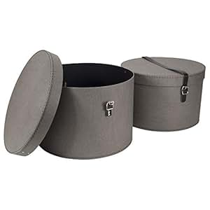 Bigso Box of Sweden 5482 C6449lea000 - Juego de 2 Cajas de almacenaje