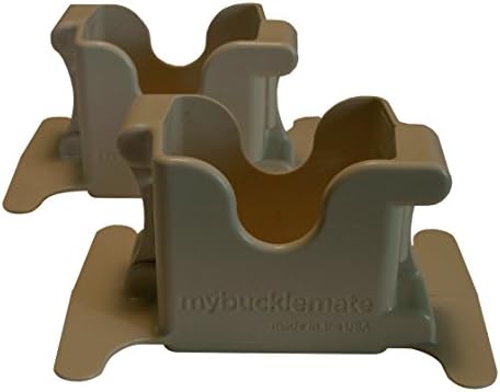 MyBuckleMate Backseat Buckle Holder - Stabilizes Floppy Buckles (Set of 2)