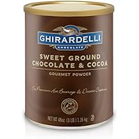 Ghirardelli Chocolate Sweet Ground Chocolate & Cocoa Beverage Mix, 10-Pound Package