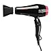 Berta 1875W Hair Dryer 2 Speed 3 Heat Cool Button AC Blow Dryer 1.8M Cable US Plug, Black