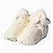 Zutano Baby Girl's Cozie Fleece Gripper Bootie 18M (12-18 Months) Cream
