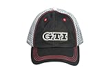 VW Volkswagen Driver Gear Black GTI Mesh Styled Back Cap Hat