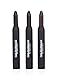 Professional Hair Chalk Temporary Hair Dye Non-toxic Hair Color Crayon Cover White Hair Color Patch (2packs-dark Brown-dark Brown)