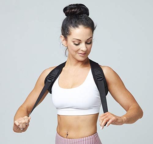 posture corrector for women men by vigor wellness - upper back brace bra device - discreet under clothes helps bad kyphosis - for kids girls boys adults xs-xxl - clavicle medical support