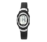 Armitron Women's Digital Chronograph Black Resin Strap Watch