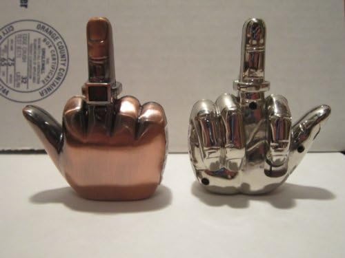 Shooting Flame Middle Finger Lighter #21 by Fun Flame