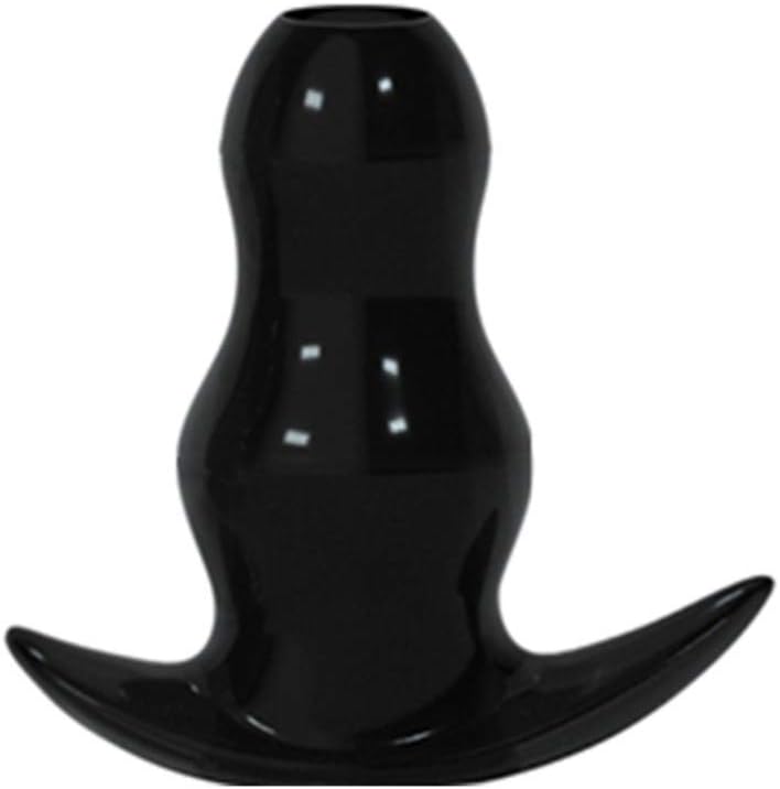 BOENZN Hollow Beads Amal Plug Women Silicone Toy B-útt Plug for Women Men Couple Beginners, 11x10cm