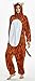 AceChic Unisex Animal Pajamas Adult Halloween Costume Christmas Cosplay Onesie Jumpsuit Tiger M