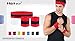 HOTER Sports Thick Solid Color Wristband with Zipper / Wrist Wallet, 1PC/2PCS PACK
