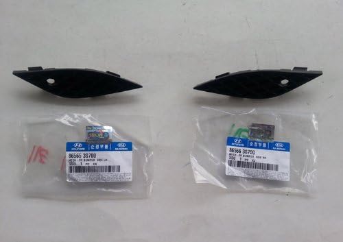 Hyundai Motors Genuine Front Left Right Mesh Fog lights Cover Plate 2-pc Set For 2013 Hyundai YF Sonata : ix45
