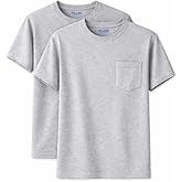 Gildan Mens DryBlend Workwear T-Shirts with Pocket, 2-Pack
