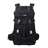 SHTECH Backpack Climbing Hiking Camping Mountaining Shoulder bag Rucksack Black 50L #2010