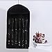 homepa Hanging Jewelry Organizer with Pockets and 18 Hook & Loops, Closet Storage for Jewelry, Makeup, Bracelets, Earrings, Hair Accessories, Necklaces