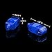 Amazer LED Finger Lights for Kids, 100Pack Finger Flashlights Party Favors, Halloween Christmas Birthday Gift for Boys and Girls, Lights Accessories Game Pieces