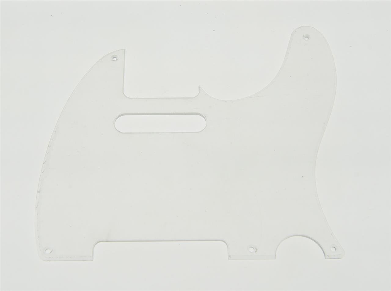 KAISH Clear American Vintage 5 Hole Tele Pickguard TL Guitar Pick Guard Scratch Plate for Tele/Telecaster Transparent โ image 1