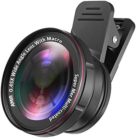 iBubble - 2 in 1 Camera Lens Kit with 0.45X Wide Angle Lens + 15X Macro Lens