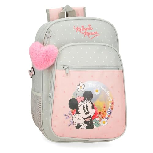 Disney Micky Peek a Boo Kindergartenrucksack, 21 x 25 x 10 cm, Polyester, 5,25 l, Grün