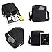 Men's Messenger Bag Small Crossbody Shoulder Bags Man Purse Casual Travel Bag for Work Business Men and Women (Black)