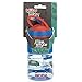 Nuby Thirsty Kids Flip-it Freestyle 12 oz Water Bottle with Bite Resistant Hard Straw, Blue Cars
