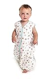 SlumberSafe Summer Sleeping Bag with Feet Early Walker 0.5 Tog, Owls, 3-4 Years