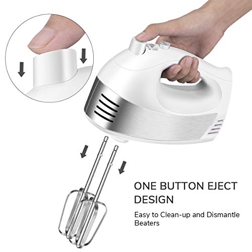 2 Electric+Cusinaid+5+Speed+Handheld+Kitchen