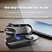 Supkiir True Wireless Headphones Upgraded Bluetooth 5.0 Headphones Waterproof Earbuds with Portable Charger Built-in Mic Deep Bass Noise Cancelling