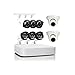 Q-See 8 Channel High Definition 720p Security System QC938-8Z1-1 with 1TB Hard Drive, 6 720p Bullet Cameras, 2 720p Dome Cameras, and 80'Night Vision