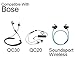 Zotech 3 Pair Double Flange Silicone Earbuds EarTips Eargel for Bose QC30 QuietControl 30 QC20 SIE2 IE3 Soundsport Wireless Earphones (Medium)thumb 3