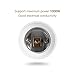 10-Pack E17 to E26 Adapter Converter JACKYLED Chandelier Socket to Medium Socket E17 to E26 Light Socket Adapter Max Wattage 150W