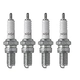 NGK (2120) D8EA Spark Plug - Pack of 4
