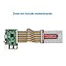 REXQualis Accessories kit Compatible with Raspberry Pi 4 3B+ 3B 2B B+ A+ Zero w/Solderless Breadboard + GPIO T Type Expansion Board + Jumper Wires + Rainbow Ribbon Cable + Resistors