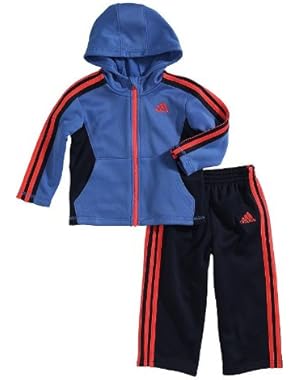 Contrast Hoodie & Pants Set - Baby